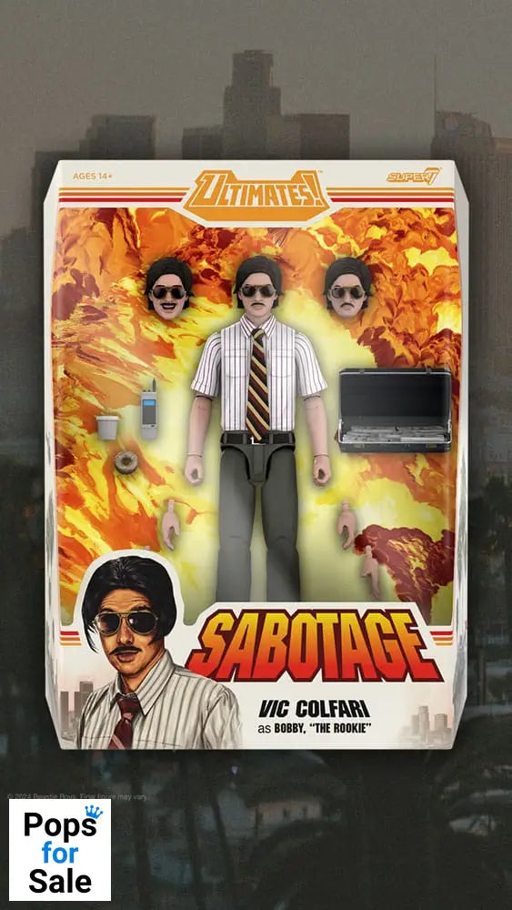 Beastie Boys Ultimates Action Figure Wave 1 Vic Colfari as Bobby &quot;The Rookie&quot; 18 cm