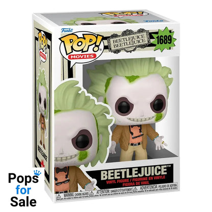 Beetlejuice 2 POP! Movies Vinyl Figure Beetlejuice w/chase 9 cm Assortment (6)