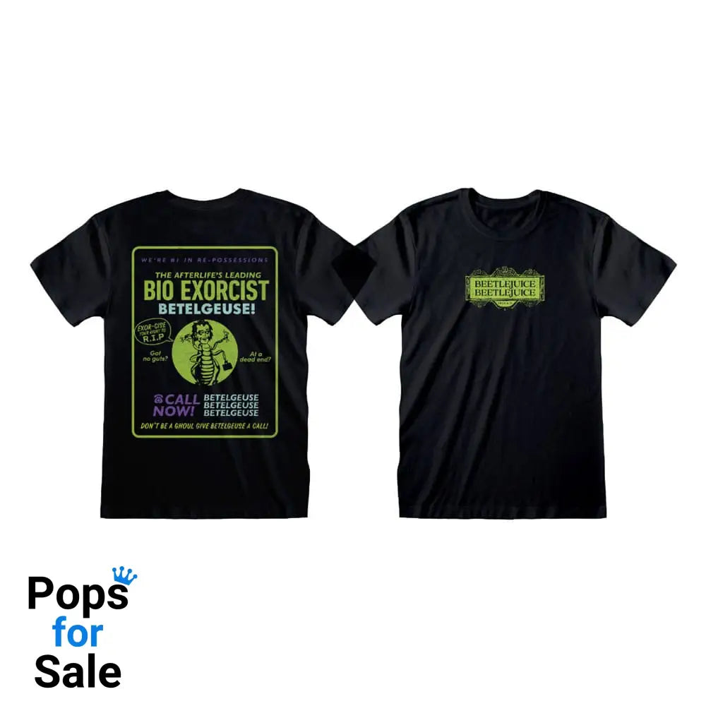 Beetlejuice 2 T-Shirt Bio Exorcist Size S