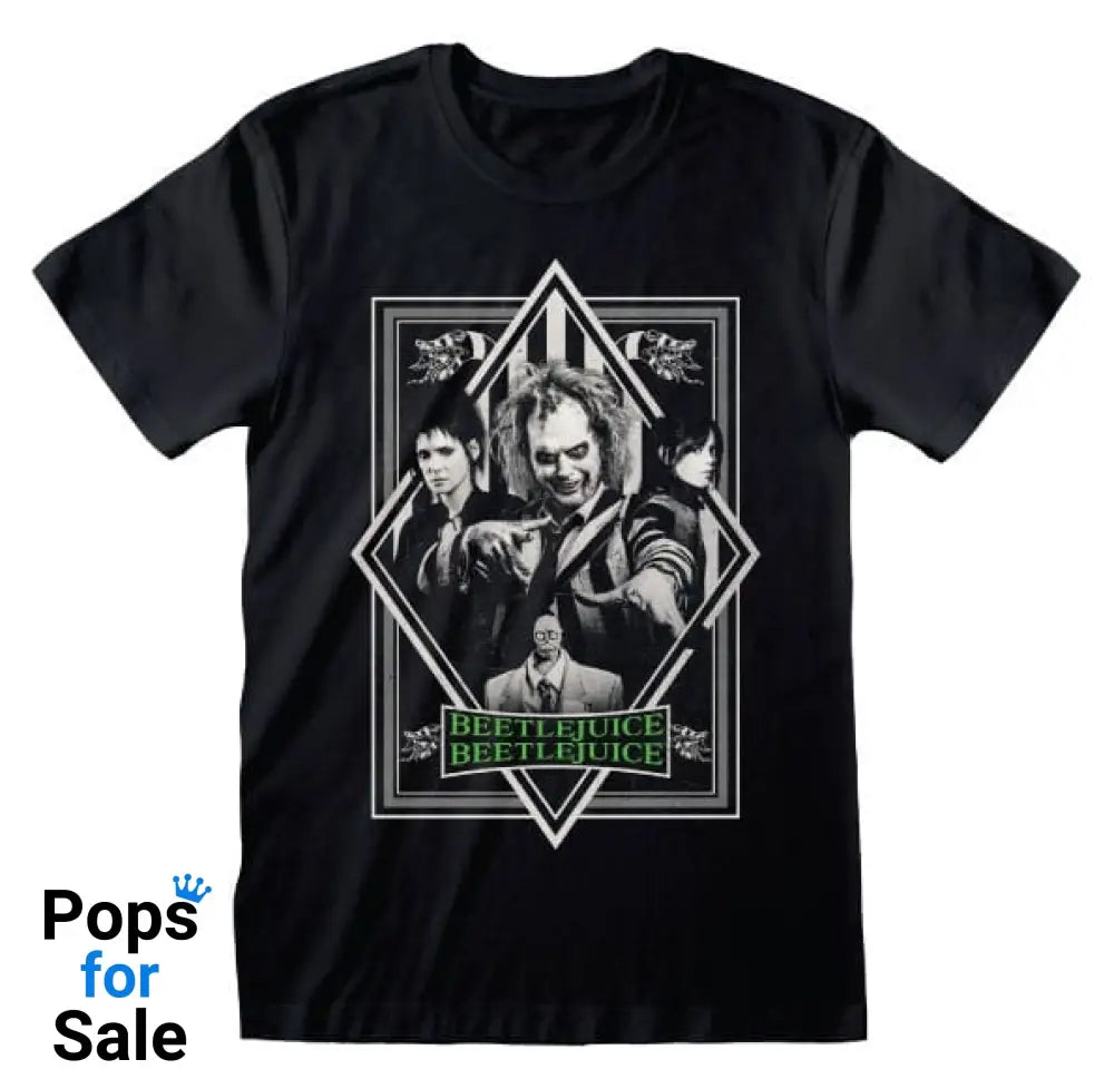 Beetlejuice 2 T-Shirt Poster Plain T-shirts