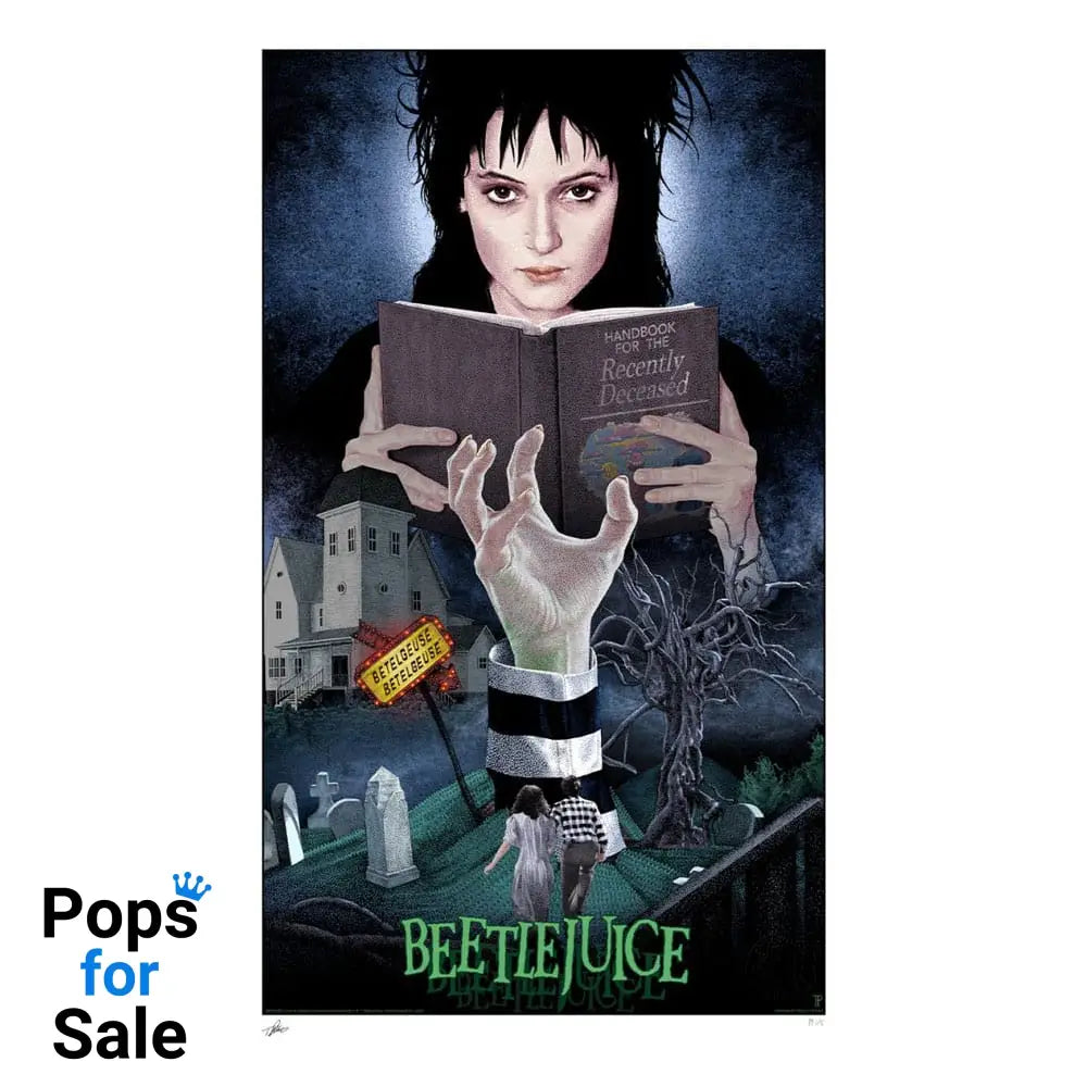 Beetlejuice Art Print Beetlejuice, Beetlejuice, Beetlejuice! 41 x 61 cm - unframed