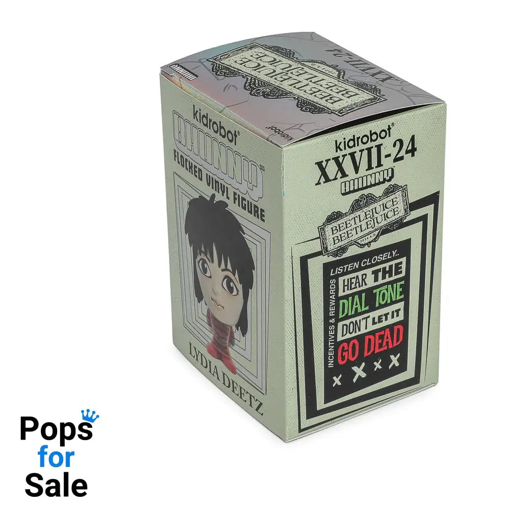 Beetlejuice Beetlejuice Bhunny Flocked Vinyl Figure Lydia Wedding 10 cm