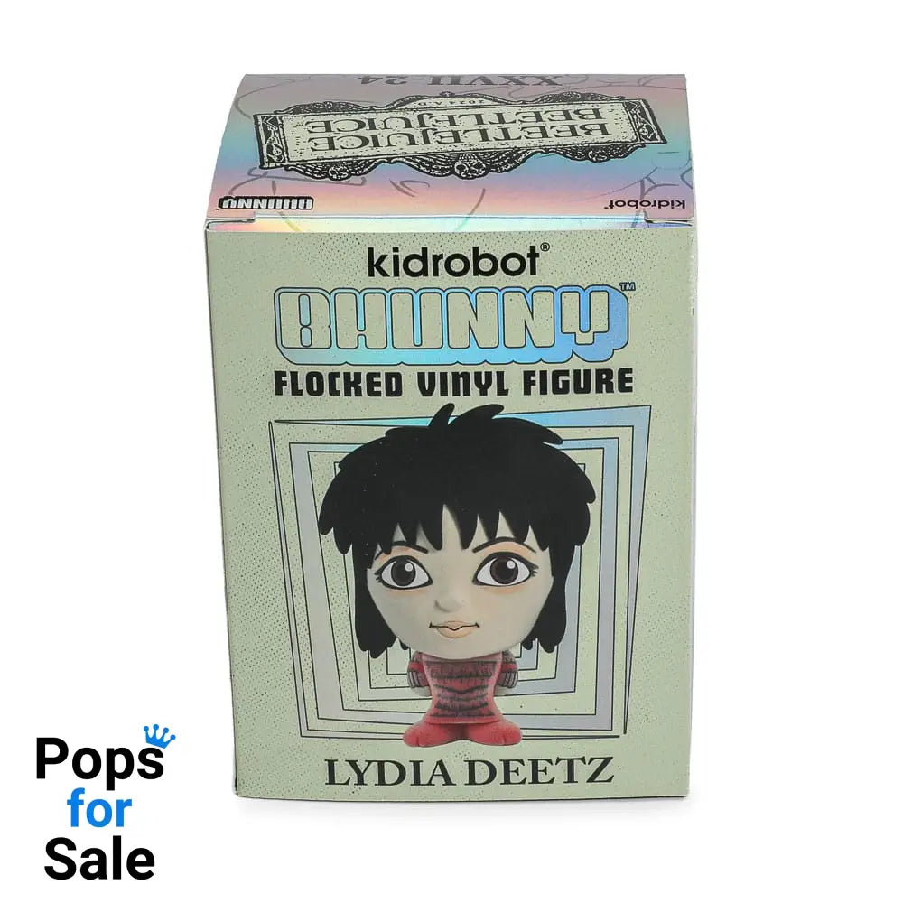 Beetlejuice Beetlejuice Bhunny Flocked Vinyl Figure Lydia Wedding 10 cm