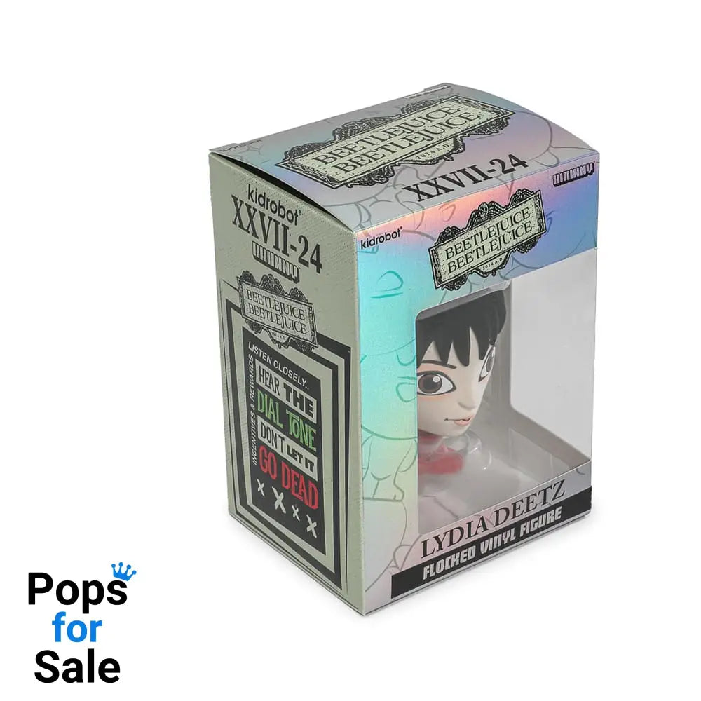 Beetlejuice Beetlejuice Bhunny Flocked Vinyl Figure Lydia Wedding 10 cm