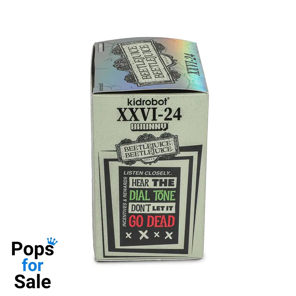 Beetlejuice Beetlejuice Bhunny Flocked Vinyl Figure Beetlejuice Striped Suit 10 cm