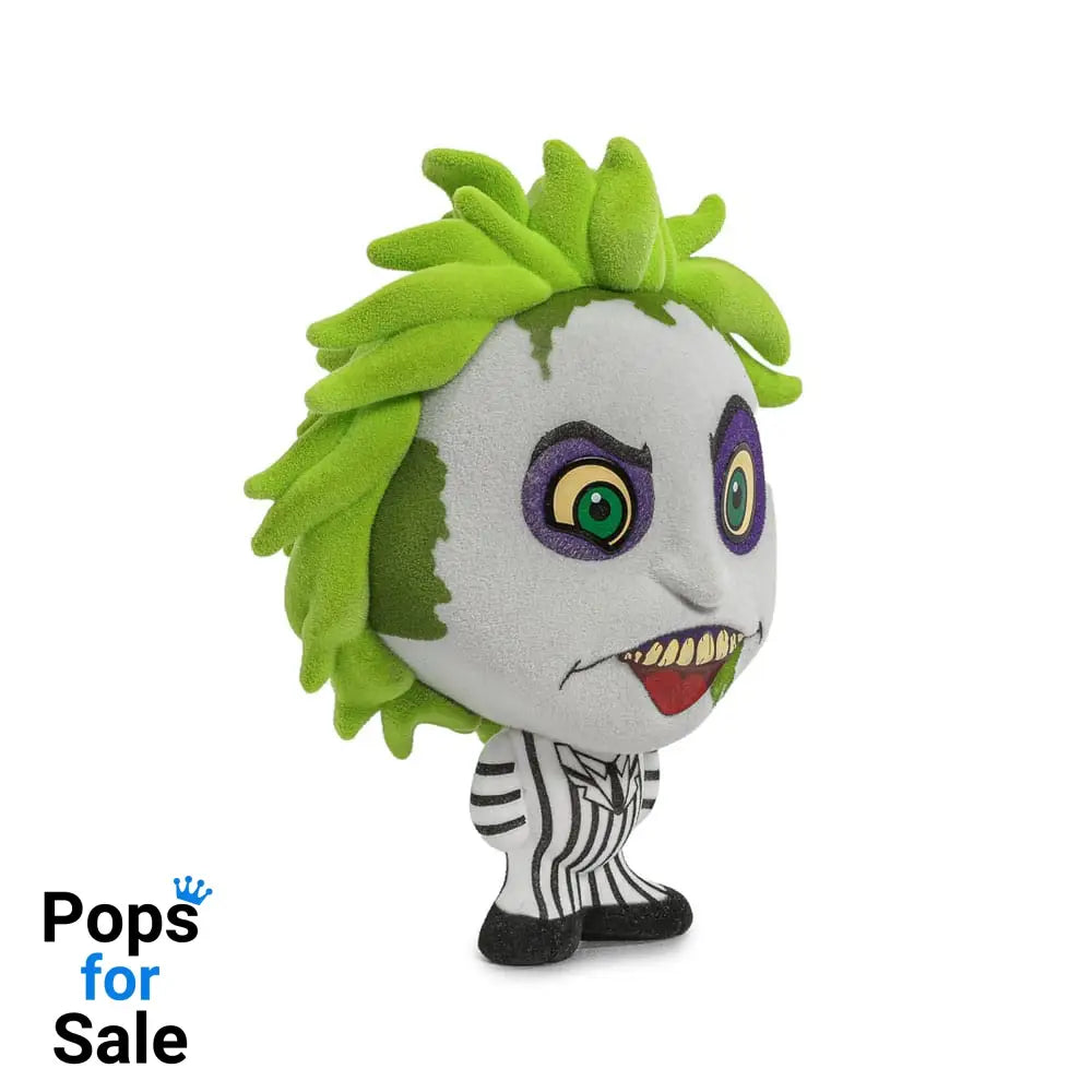 Beetlejuice Beetlejuice Bhunny Flocked Vinyl Figure Beetlejuice Striped Suit 10 cm
