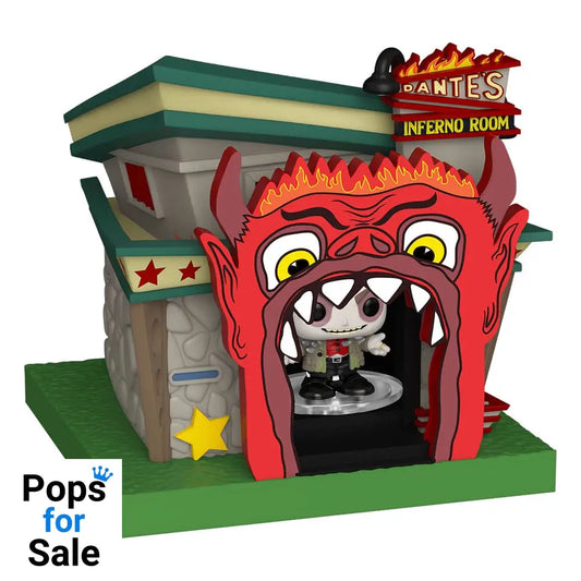 Beetlejuice Bitty POP! Towns Vinyl Figure Beetlejuice and Dante's Inferno Room