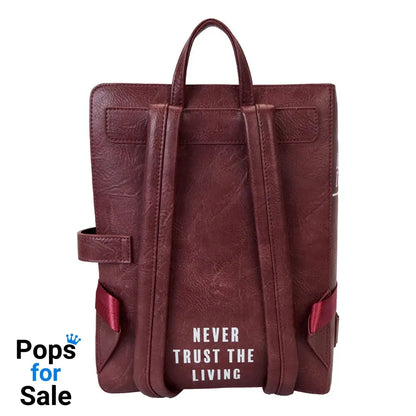 Beetlejuice by Loungefly Backpack Mini Handbook for the recently Deceased Pin Trader Bags