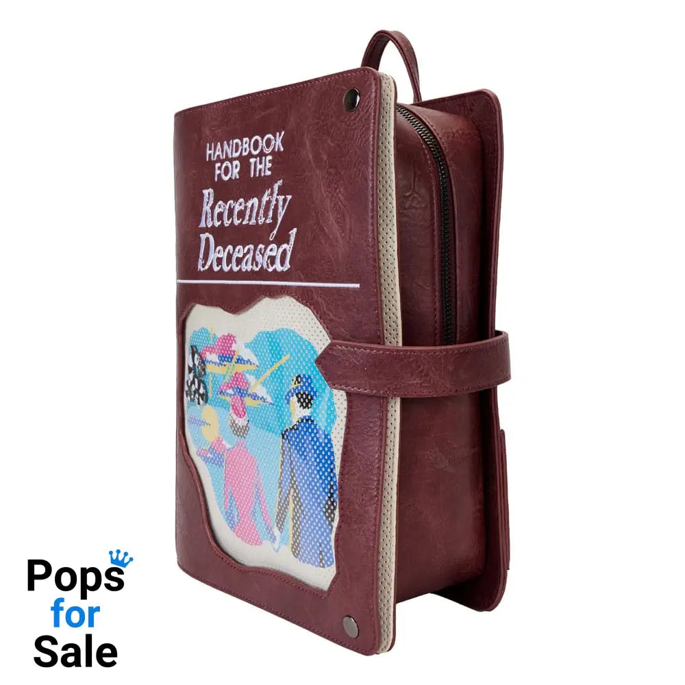 Beetlejuice by Loungefly Backpack Mini Handbook for the recently Deceased Pin Trader