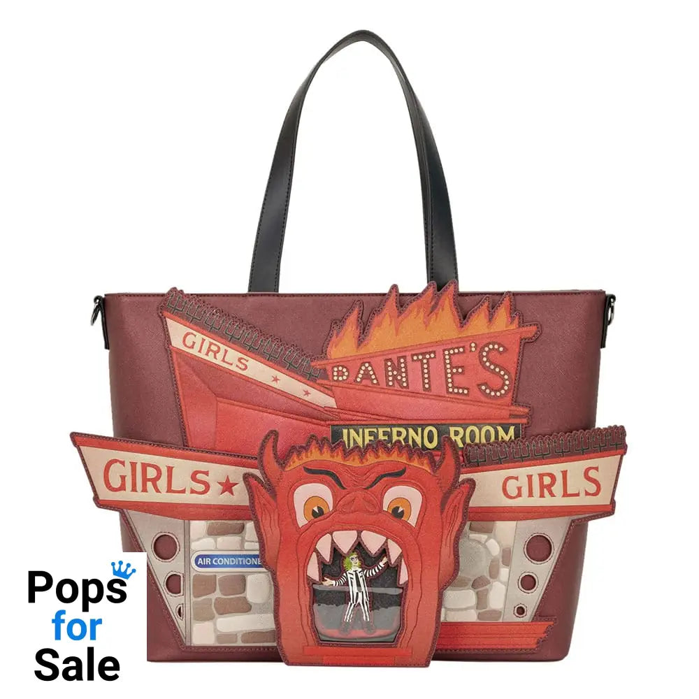 Beetlejuice by Loungefly Canvas Tote Bag