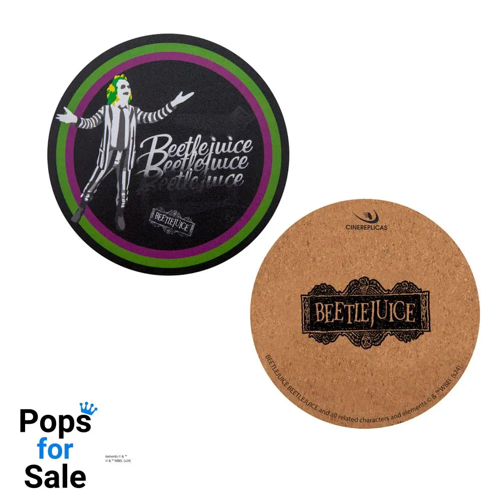 Beetlejuice Coaster 4-Pack