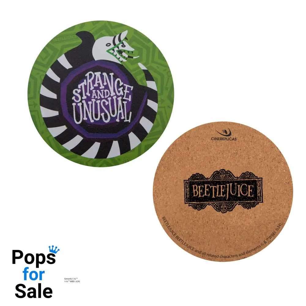 Beetlejuice Coaster 4-Pack