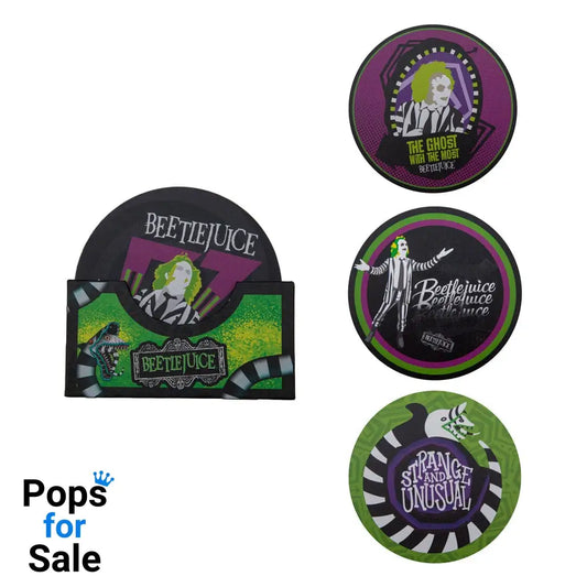 Beetlejuice Coaster 4-Pack