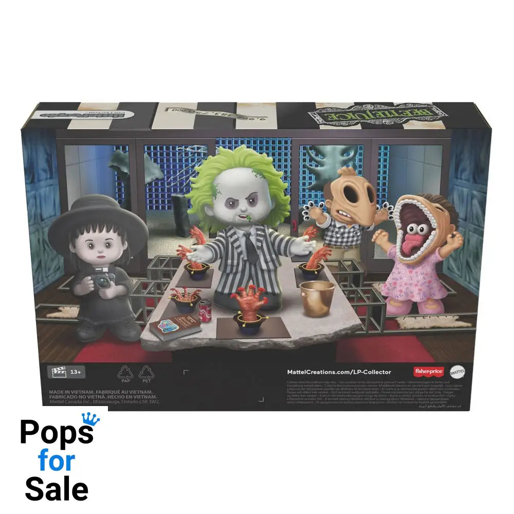 Beetlejuice Fisher-Price Little People Collector Mini Figures 4-Pack 7 cm