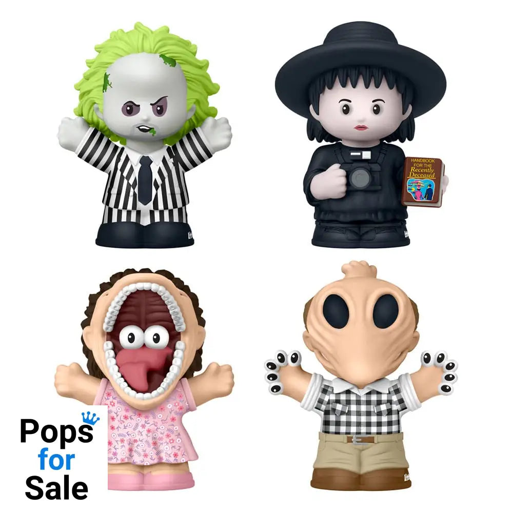 Beetlejuice Fisher-Price Little People Collector Mini Figures 4-Pack 7 cm Mini-figures