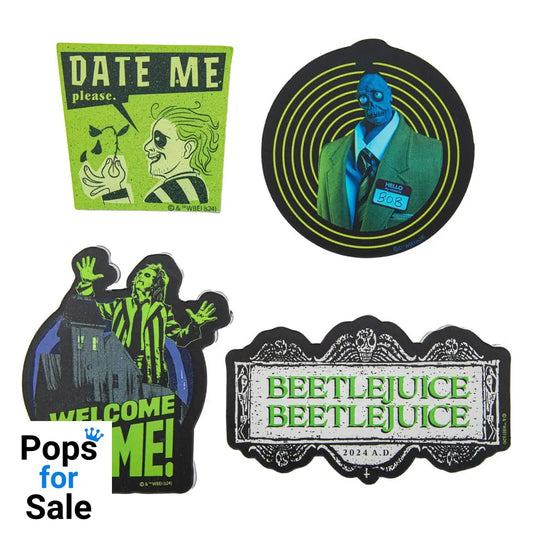 Beetlejuice Fridge Magnet 4-Pack
