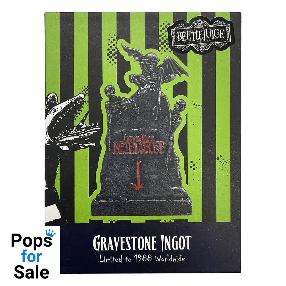 Beetlejuice Ingot Gravestone Limited Edition