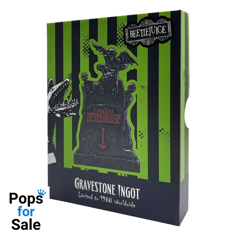 Beetlejuice Ingot Gravestone Limited Edition