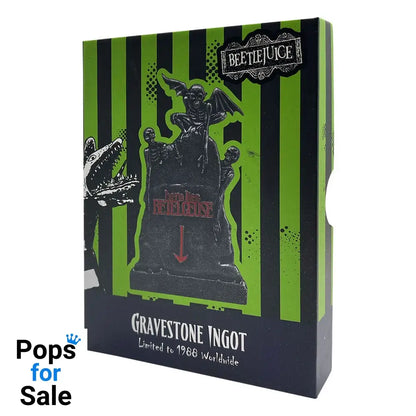 Beetlejuice Ingot Gravestone Limited Edition