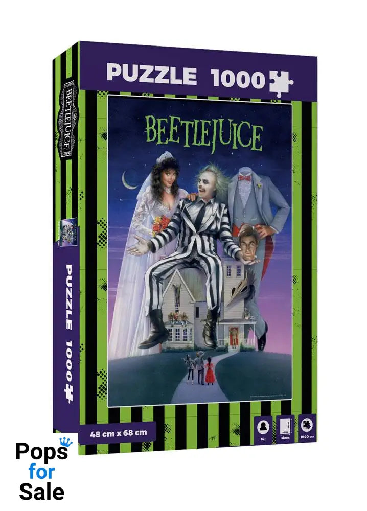 Beetlejuice Jigsaw Puzzle Movie Poster Puzzles
