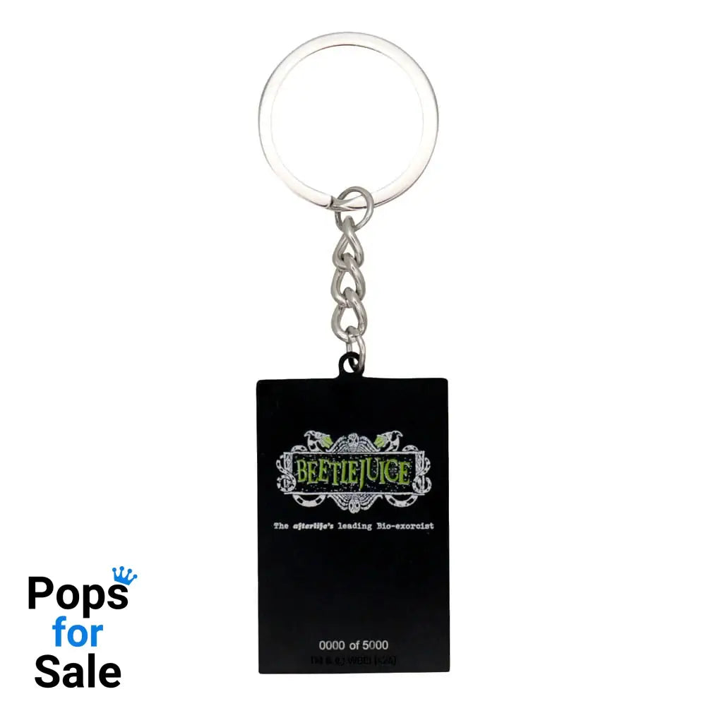 Beetlejuice Keychain Handbook of the Recently Deceased