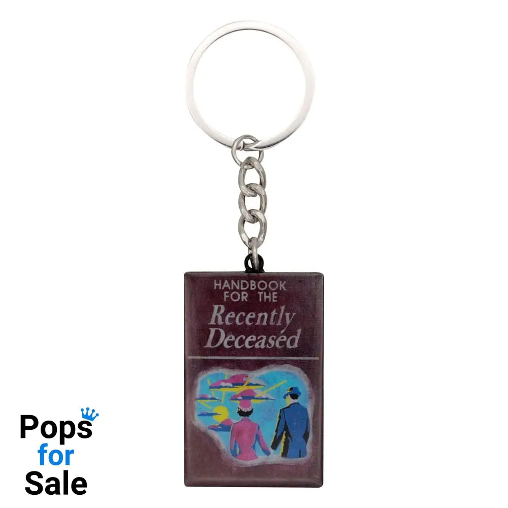 Beetlejuice Keychain Handbook of the Recently Deceased