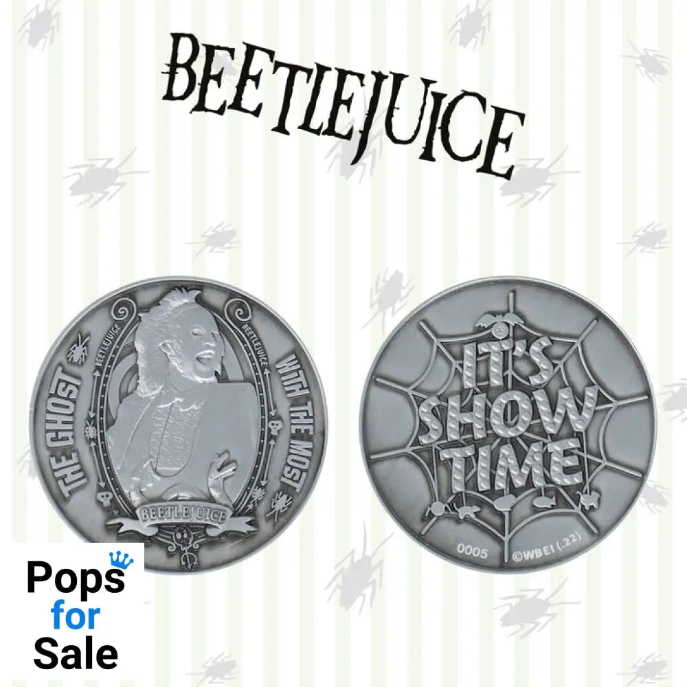 BeetleJuice Limited Edition Collectible Coin Coin