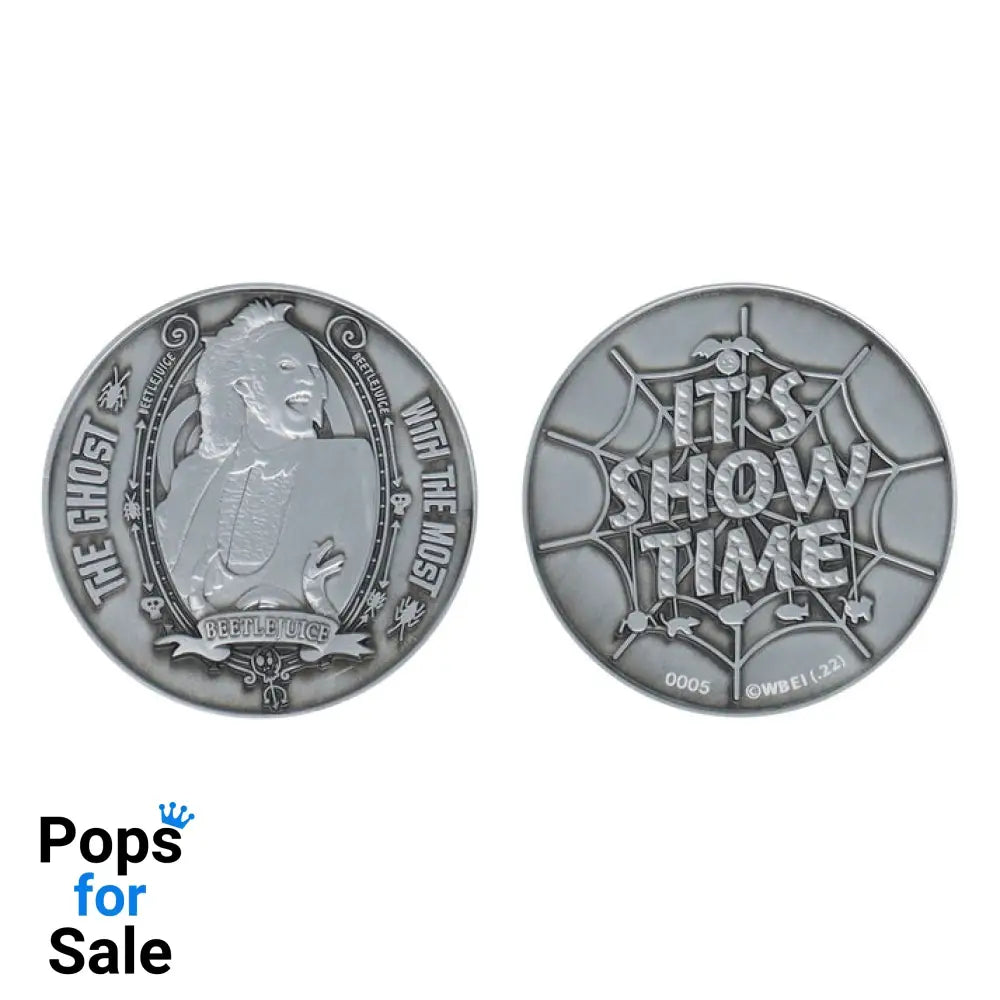 BeetleJuice Limited Edition Collectible Coin Coin