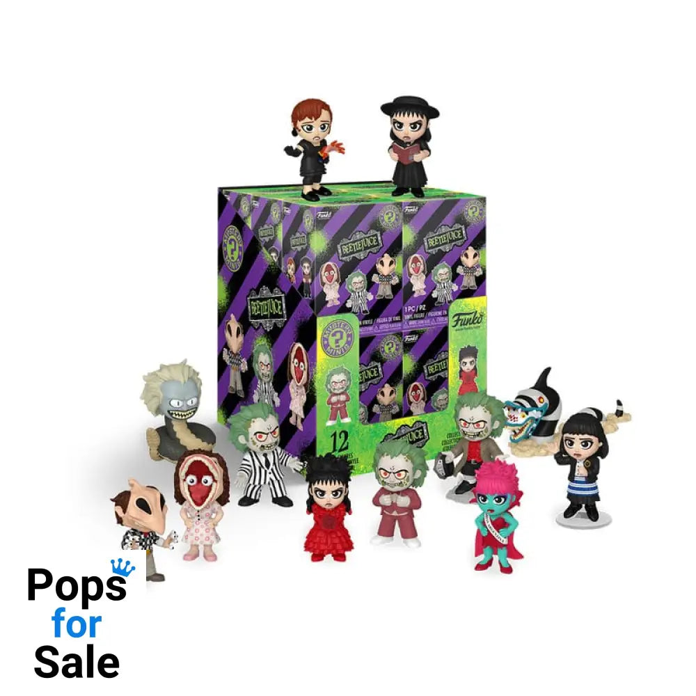Beetlejuice Mini Figures PDQ 5 cm Display (12) Funko POP Mini-figures