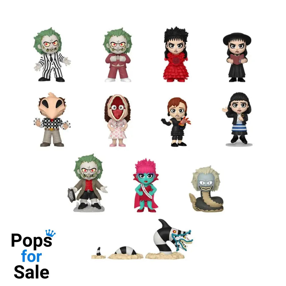 Beetlejuice Mini Figures PDQ 5 cm Display (12)