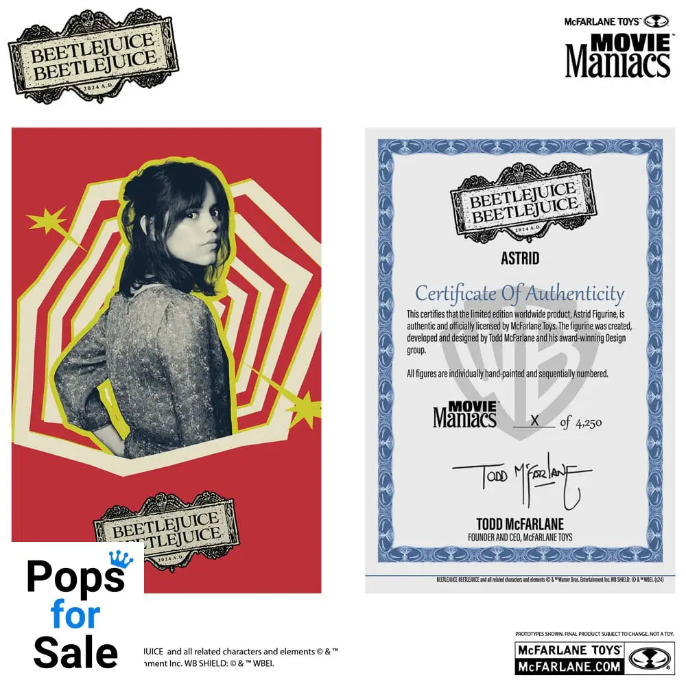 Beetlejuice Movie Maniacs PVC Statue Assortment (6)