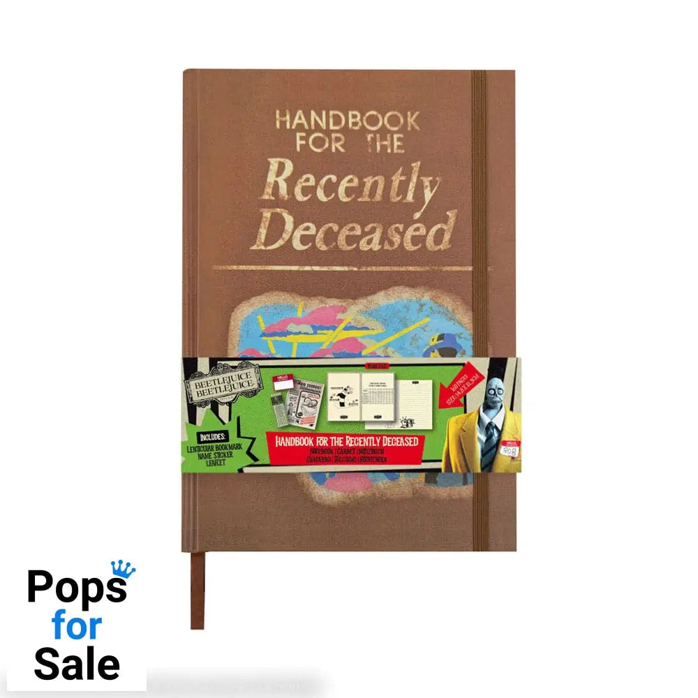 Beetlejuice Notebook Handbook for the Recently Deceased