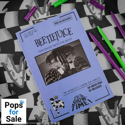 Beetlejuice Notebook It's Show Time