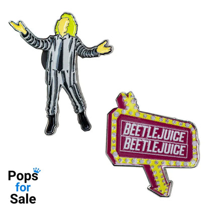 Beetlejuice Pins 2-Pack Beetlejuice