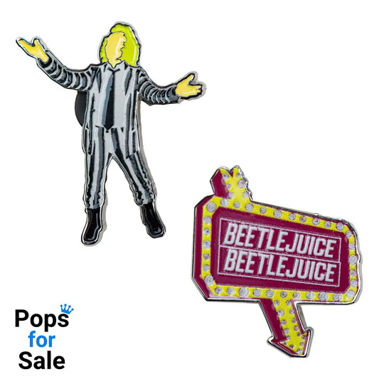 Beetlejuice Pins 2-Pack Beetlejuice