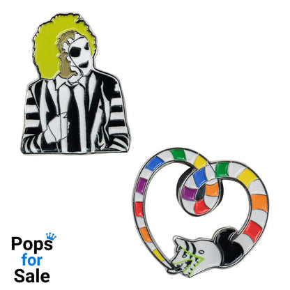 Beetlejuice Pins 2-Pack Sandworm