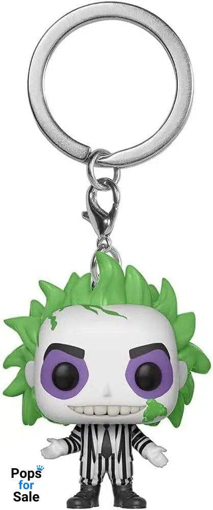 Beetlejuice Pocket POP! Vinyl Keychains 4 cm Beetlejuice Display (12) Funko POP Keyrings