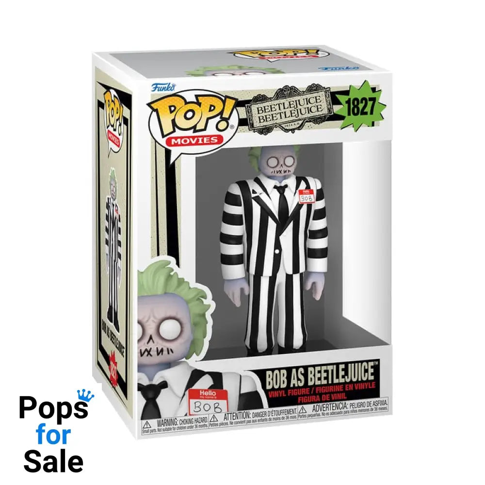 Beetlejuice POP! Movies Vinyl Figure BOB as Beetlejuice 9 cm