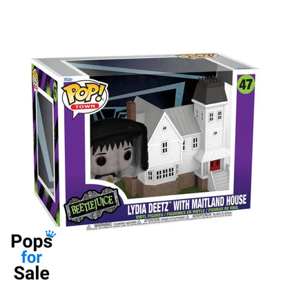 Beetlejuice POP! Town Vinyl Figure Lydia Deetz with Maitland House 9 cm