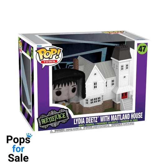 Beetlejuice POP! Town Vinyl Figure Lydia Deetz with Maitland House 9 cm