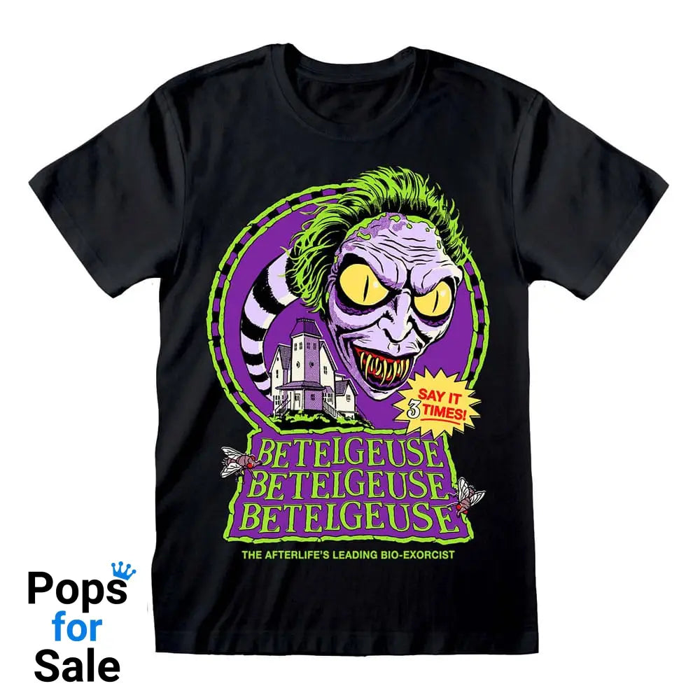 Beetlejuice T-Shirt Say it three Times Size M
