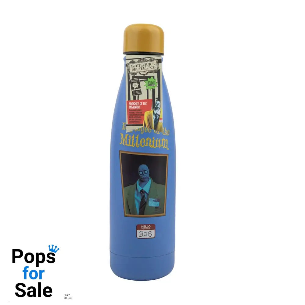 Beetlejuice Thermo Water Bottle Beetlejuice Employee of the Millenium