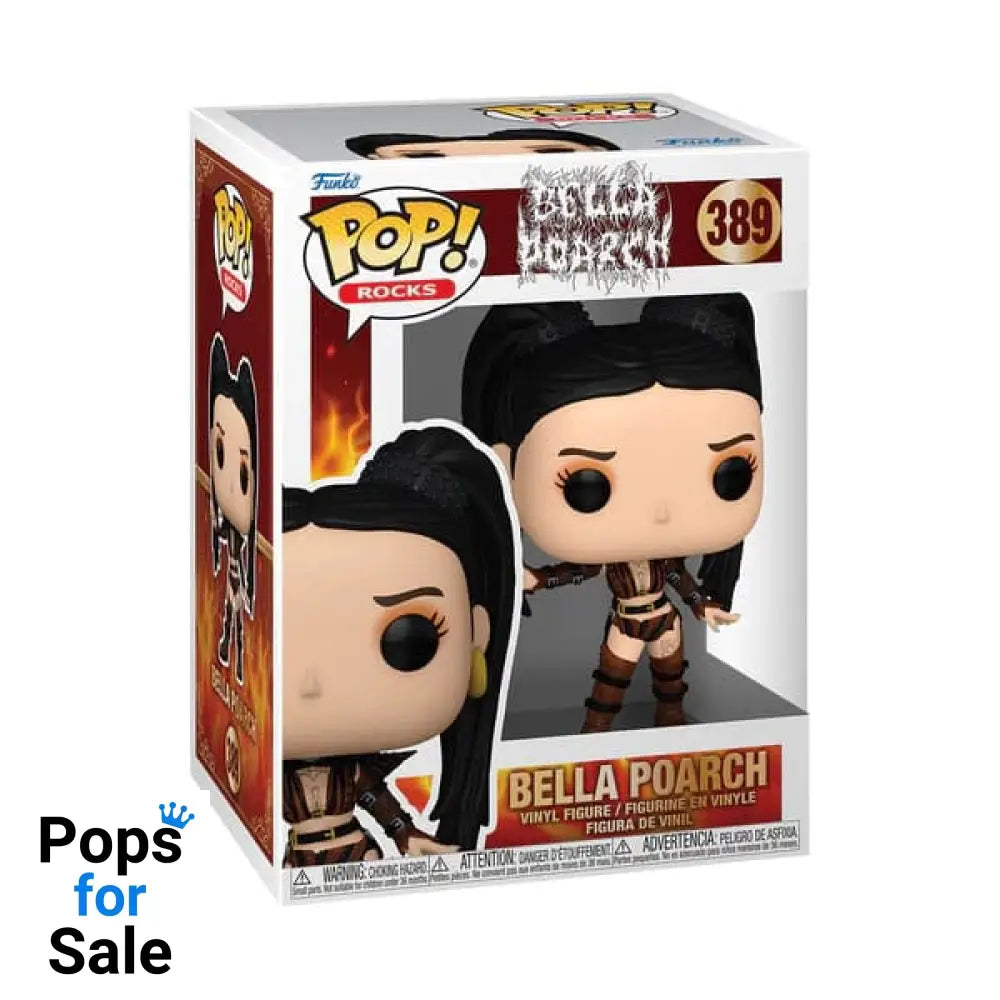 Bella Poarch POP! Rocks Vinyl Figure Bella Poarch(Inferno) 9 cm
