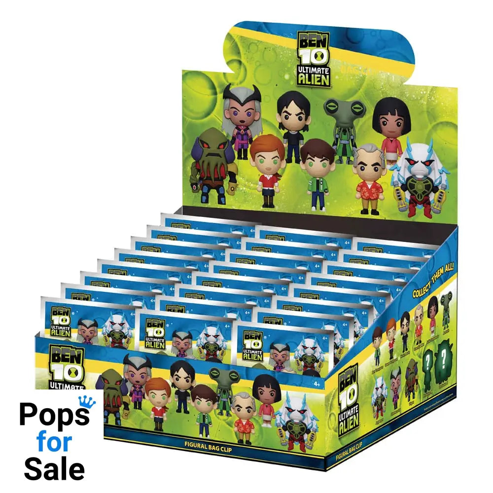 Ben 10 3D PVC Bag Clips Display (24)