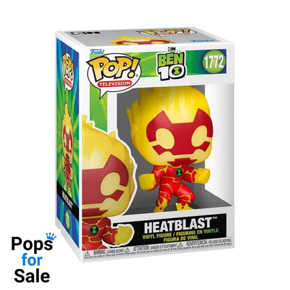Ben 10 POP! TV Vinyl Figures Heatblast 9 cm