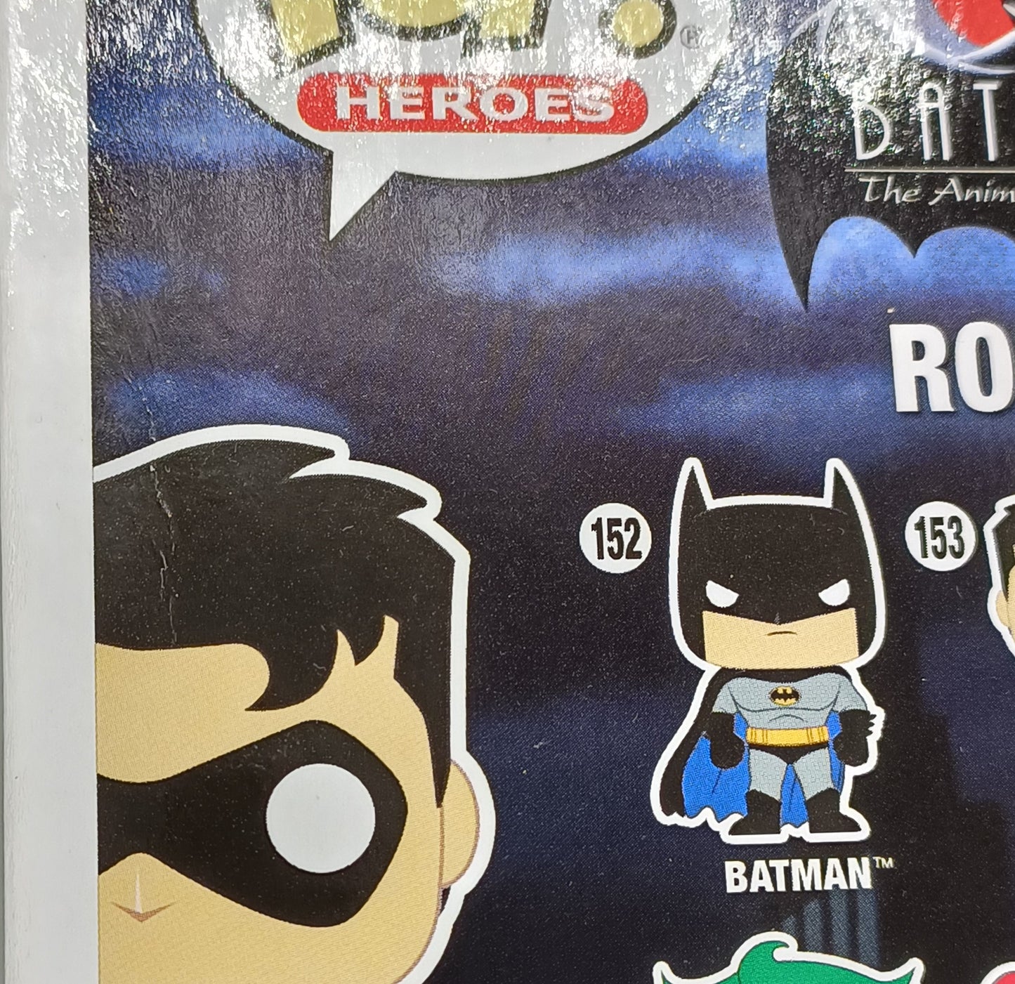 153 Robin - DC - Batman Animated Series - Funko POP - Box Damaged
