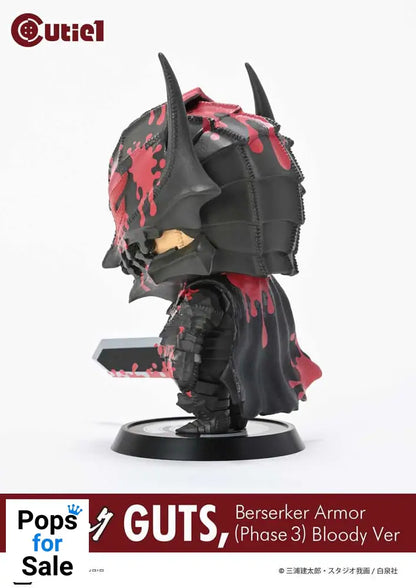 Berserk Cutie1 PVC Figure Guts Berserker Armor (Phase 3) Bloody Ver. 12 cm Statues