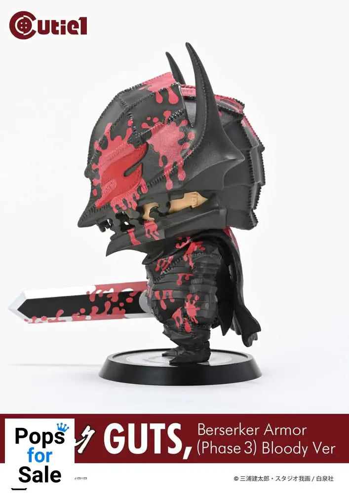 Berserk Cutie1 PVC Figure Guts Berserker Armor (Phase 3) Bloody Ver. 12 cm