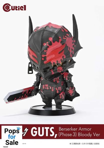 Berserk Cutie1 PVC Figure Guts Berserker Armor (Phase 3) Bloody Ver. 12 cm