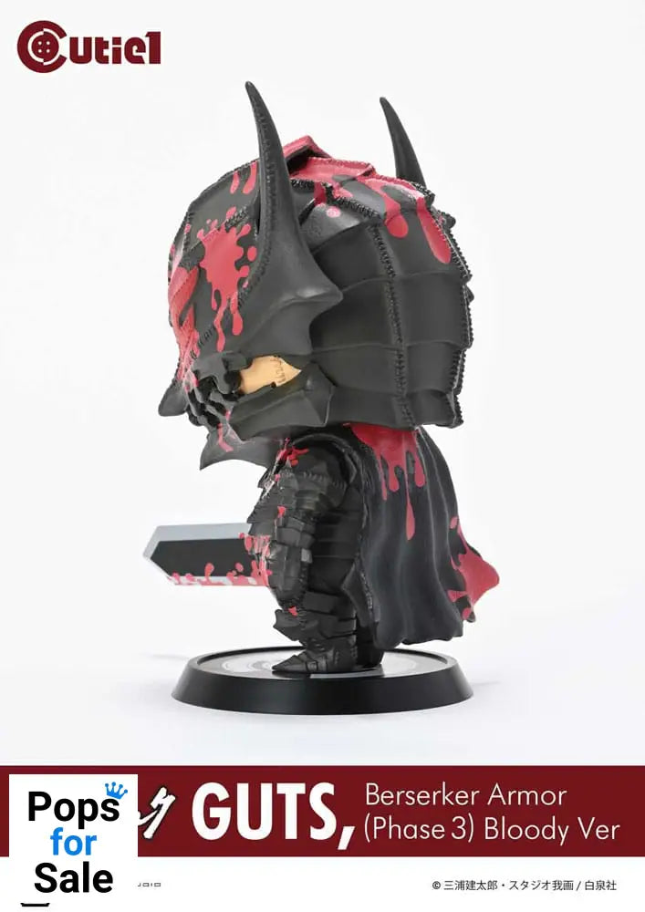Berserk Cutie1 PVC Figure Guts Berserker Armor (Phase 3) Bloody Ver. 12 cm